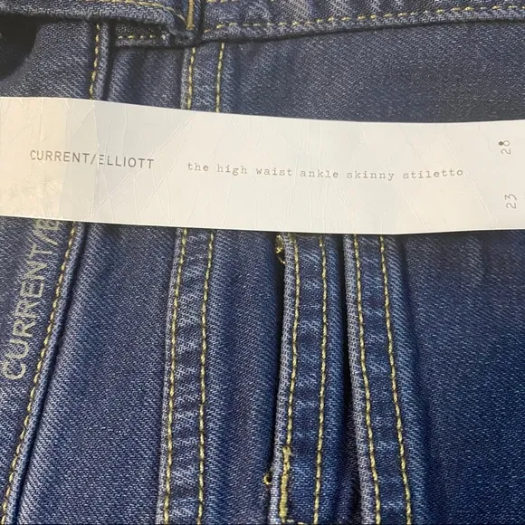 Current/Elliott High Waist Ankle Skinny Jean NWT