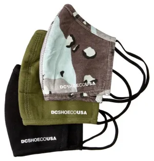 DC Mens Mechanic Face Mask - 3 pk