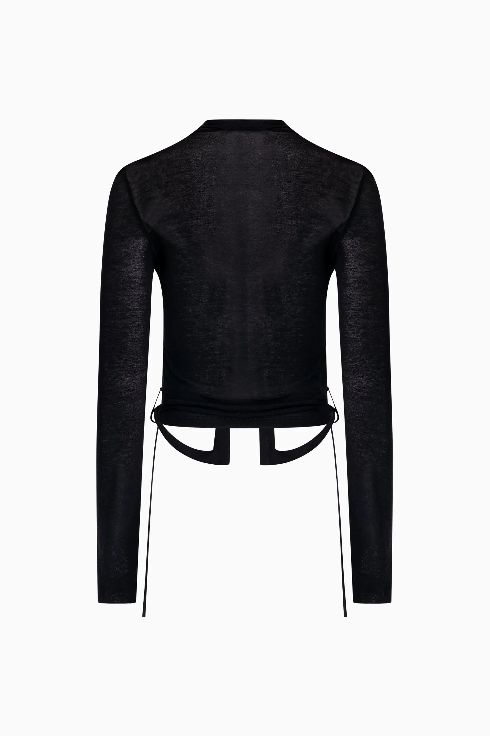 Double Closure Knit Cardigan