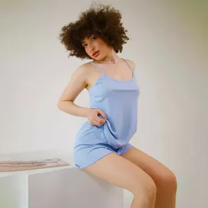 Dreamy Bliss Ribbed Cami Shorts Lounge Set