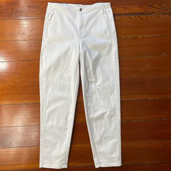 Eileen Fisher White Denim Jeans ~ Size XS