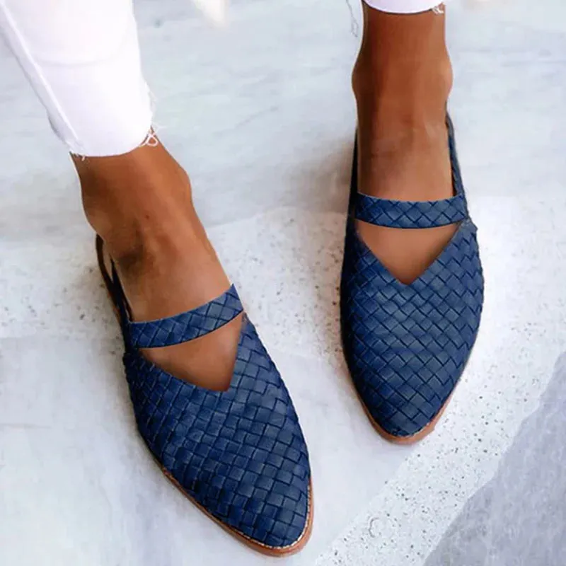 Elena Pointed Flats