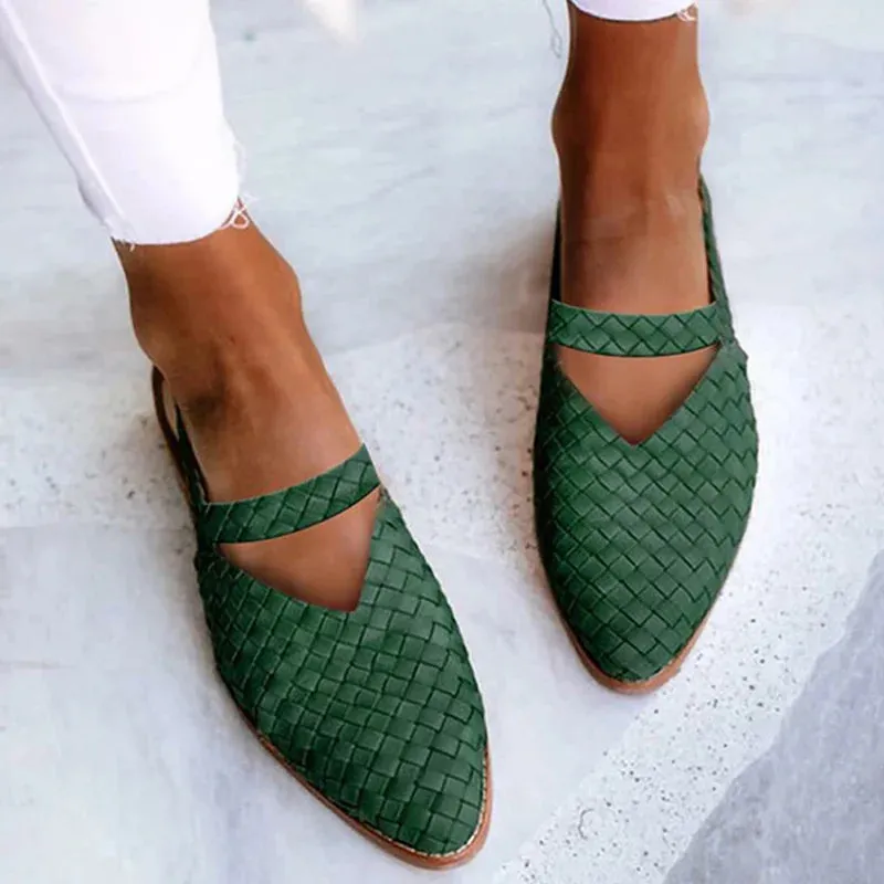 Elena Pointed Flats