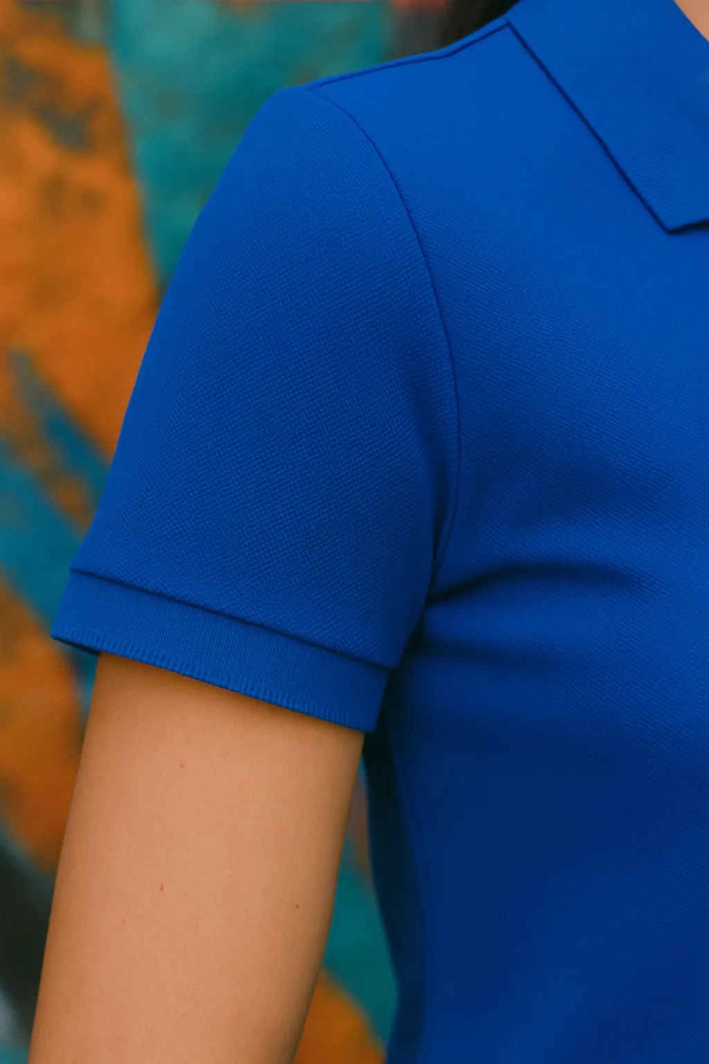 Emerald  Polo with Slim-Dark Blue