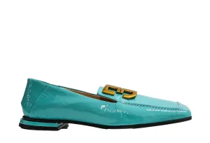 Fabi Women’s Aqua Leather Loafer FD7968B 50% OFF