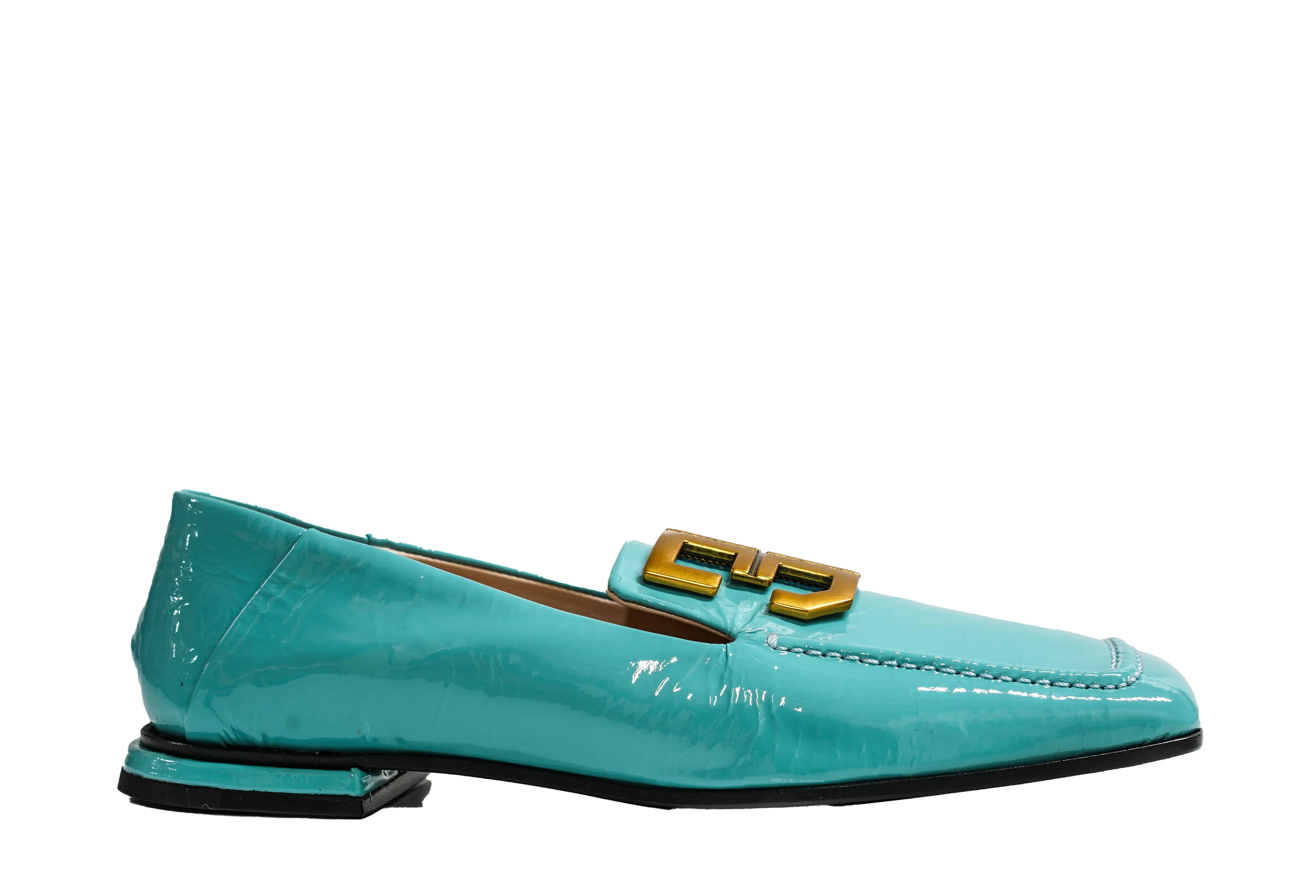 Fabi Women’s Aqua Leather Loafer FD7968B 50% OFF
