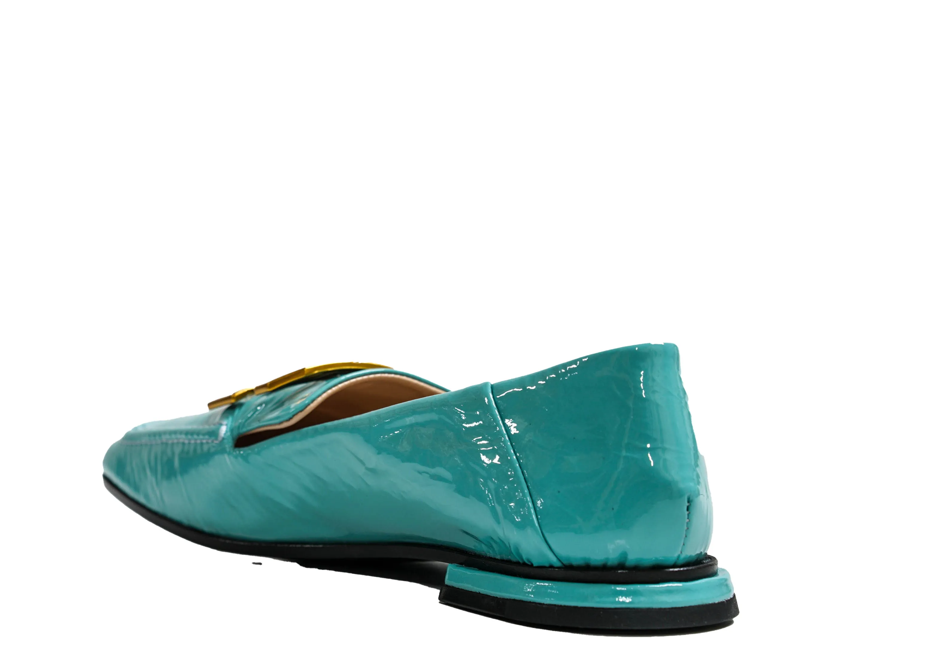 Fabi Women’s Aqua Leather Loafer FD7968B 50% OFF