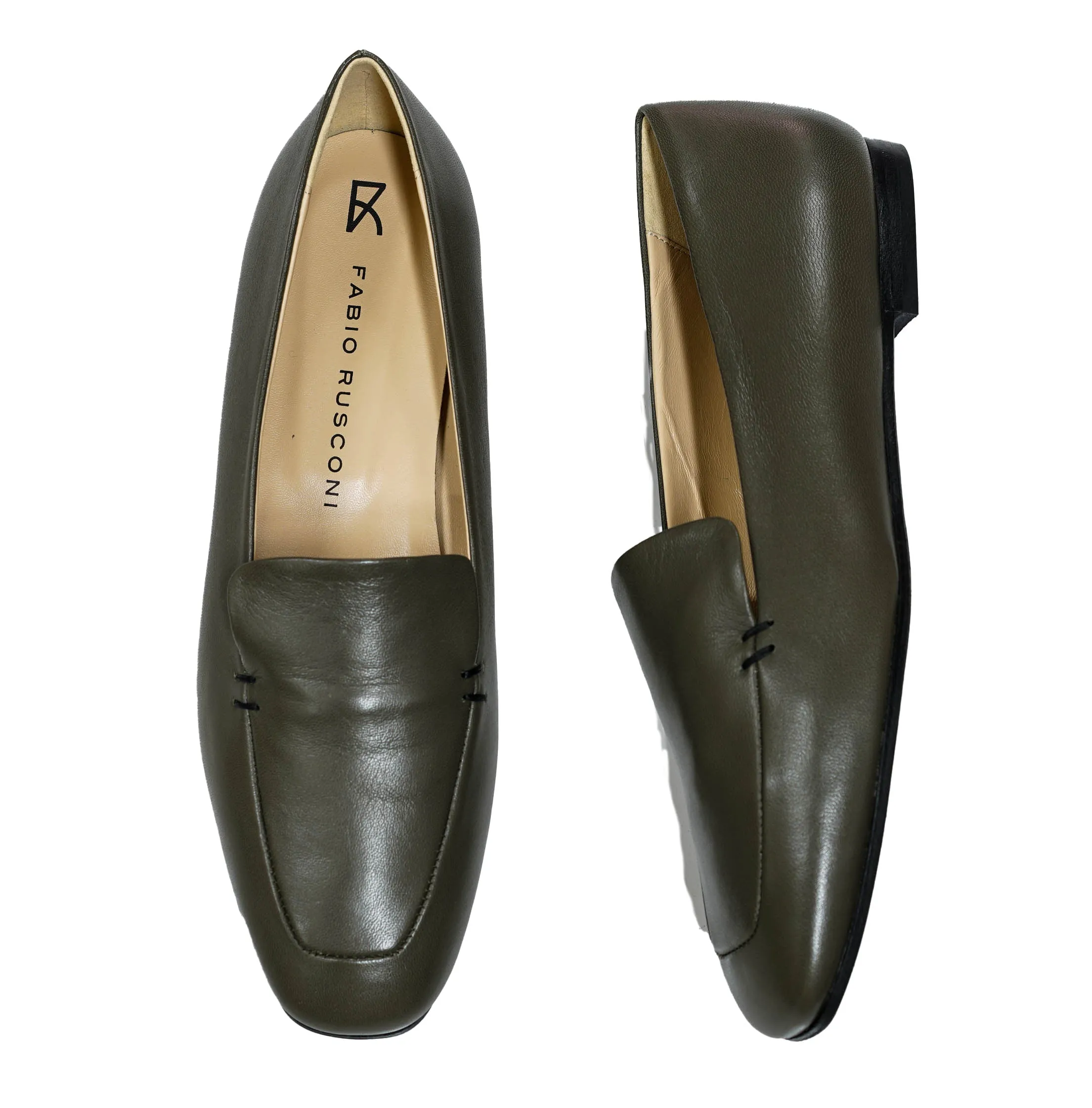 Fabio Rusconi Women’s Grey Leather Shoe F6527 30% off