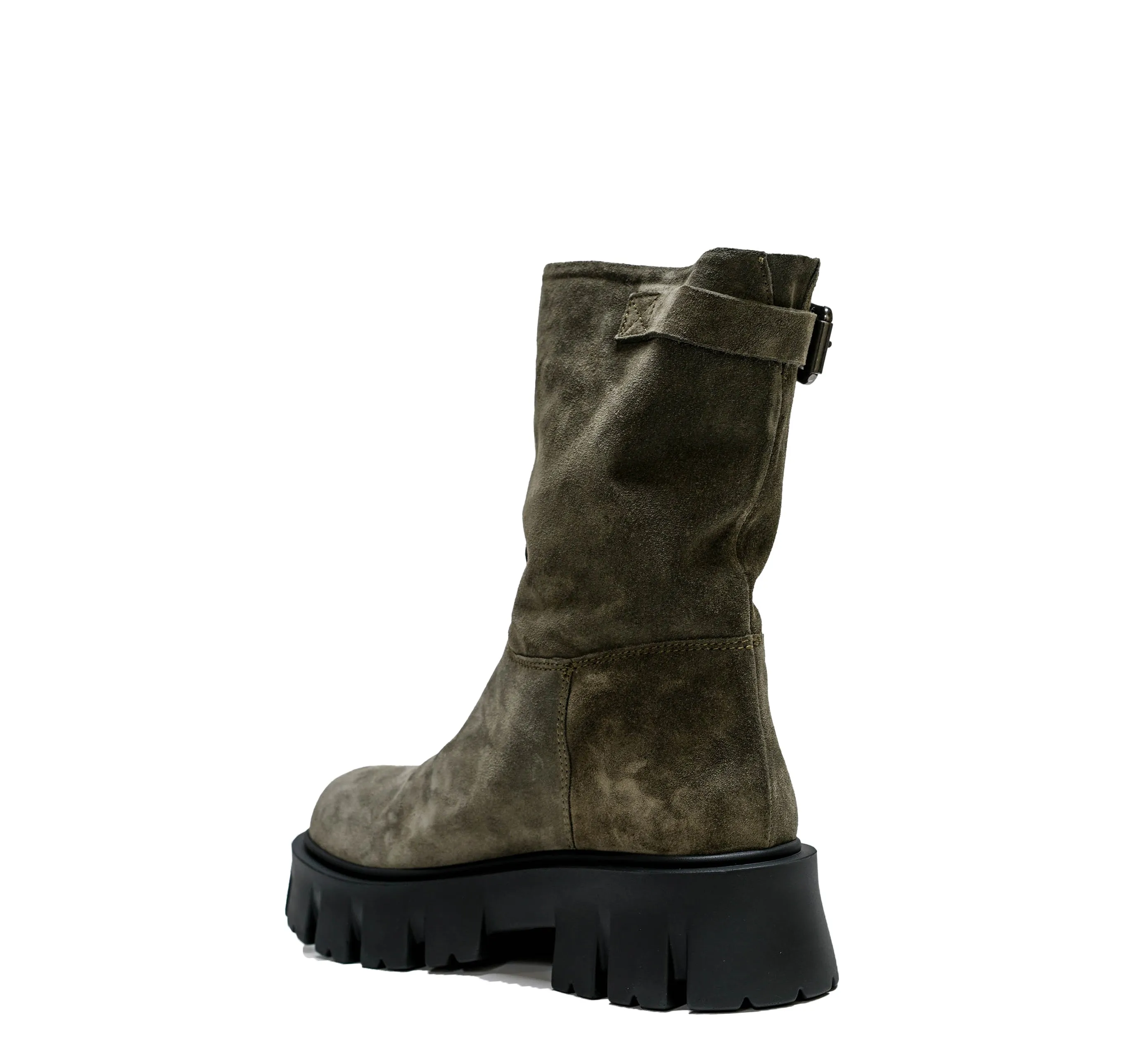 Fabio Rusconi Women's Suede Lead Ankle Boot Pamela1346 30% OFF