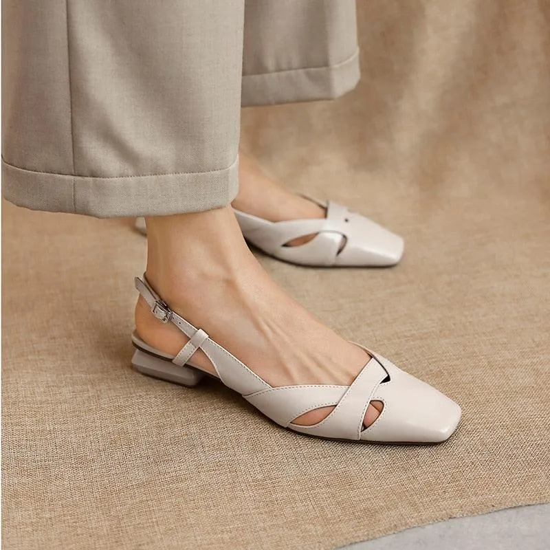 Fashion Casual Women Genuine Leather Sandals