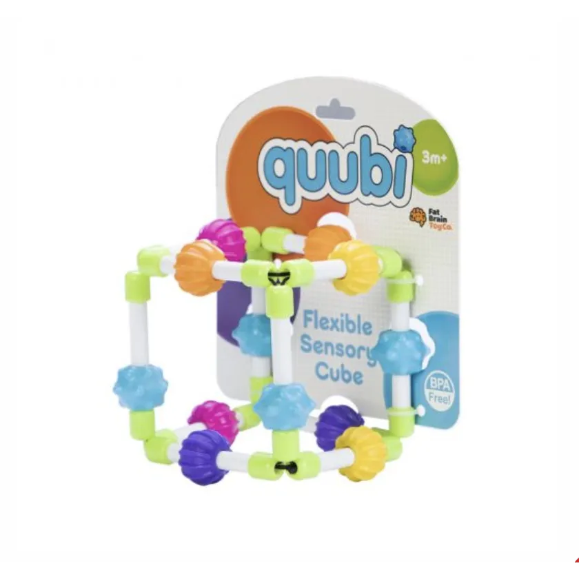 Fat Brain Quubi - Unique Tactile Discovery Cube
