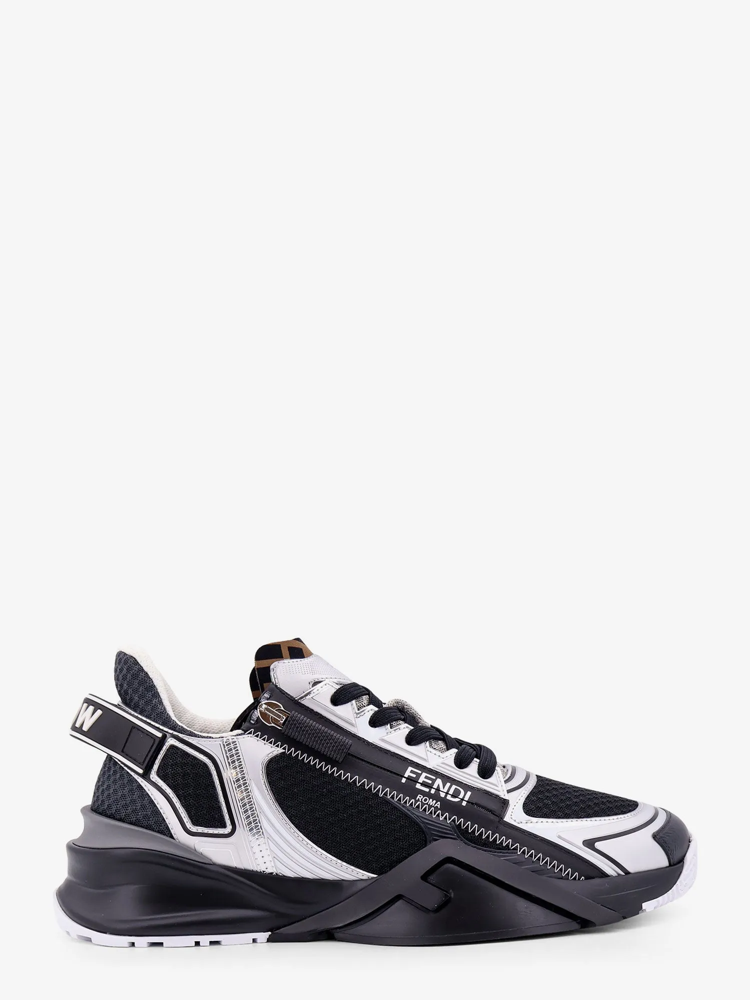 Fendi Flow Mesh Sneakers With Ff Detail