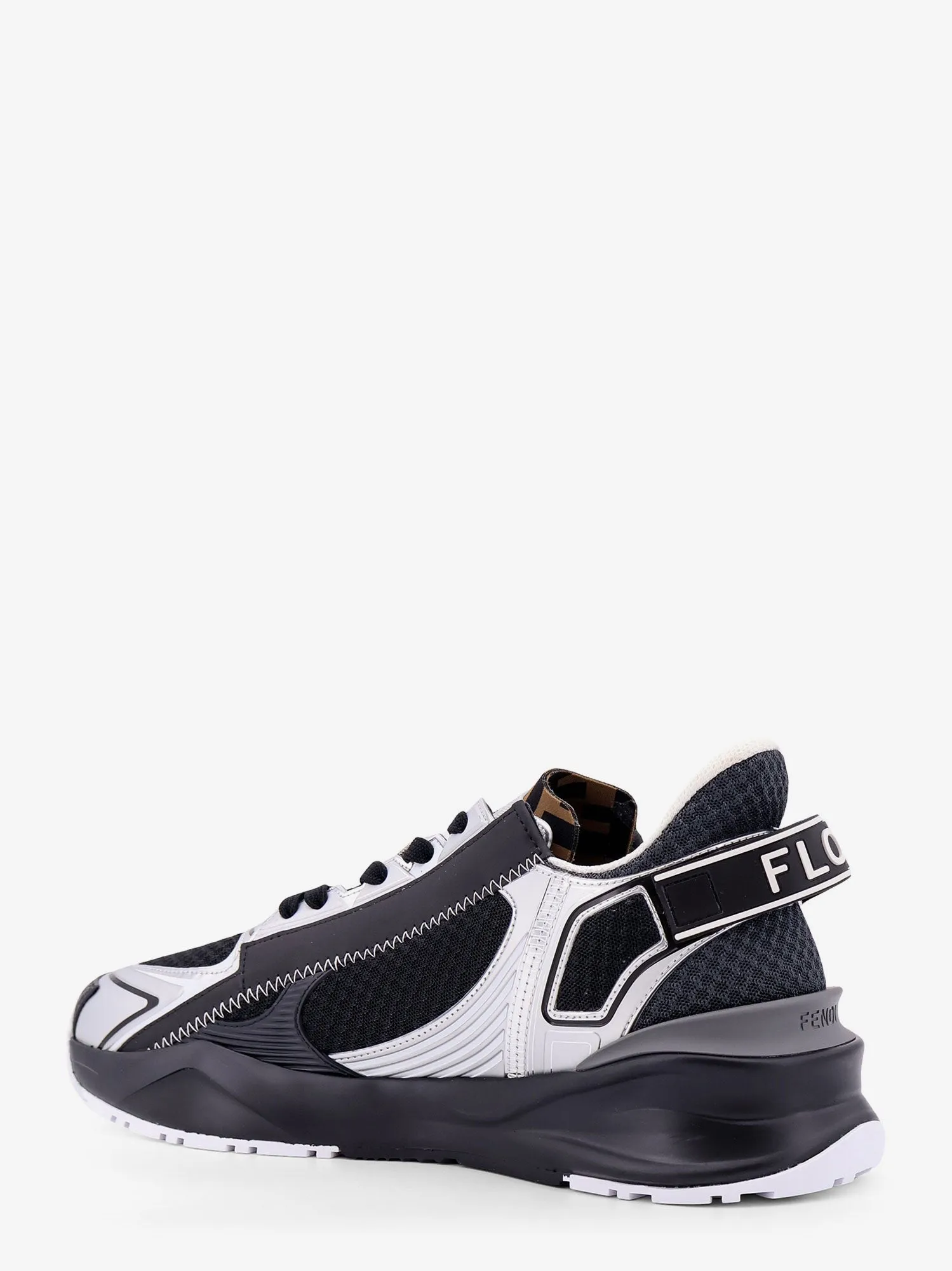 Fendi Flow Mesh Sneakers With Ff Detail