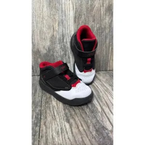 Flight Jordan Max Aura 4 Kids Toddler Sneakers Size 10C Red Black White