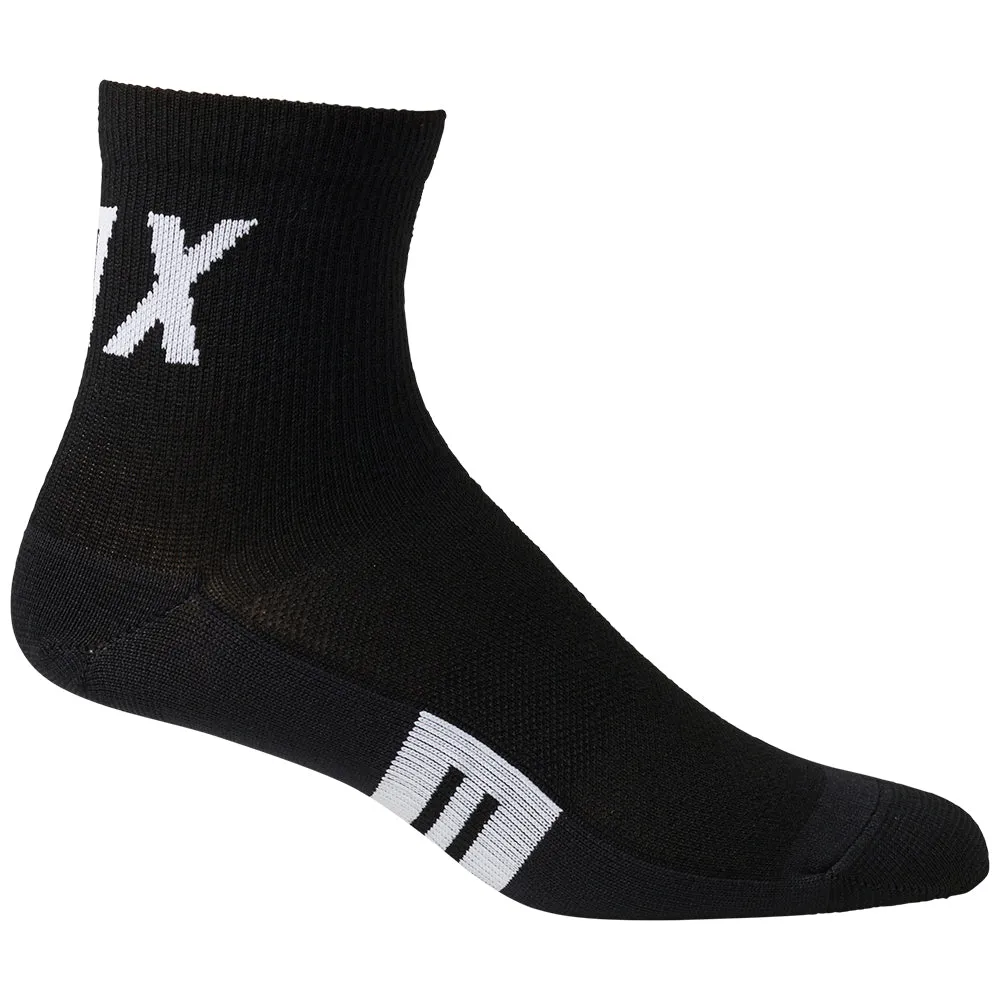FOX 4 INCH FLEXAIR MERINO SOCKS [BLACK]