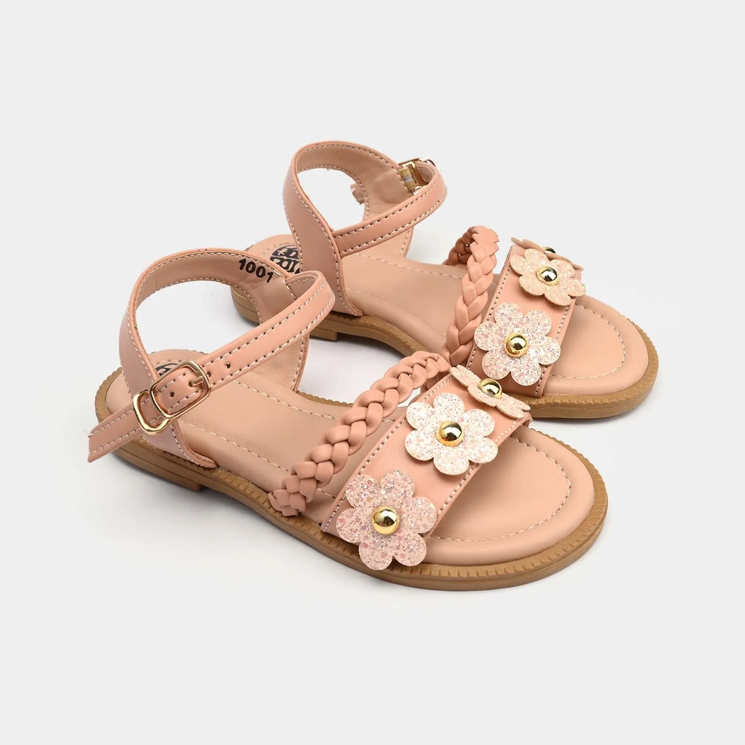 Girls Sandal 1001-Peach