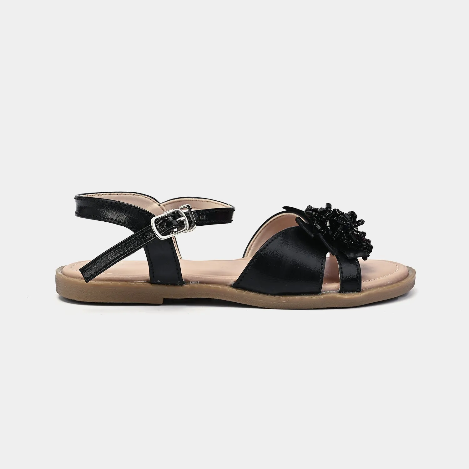 Girls Sandal 1338-BLACK