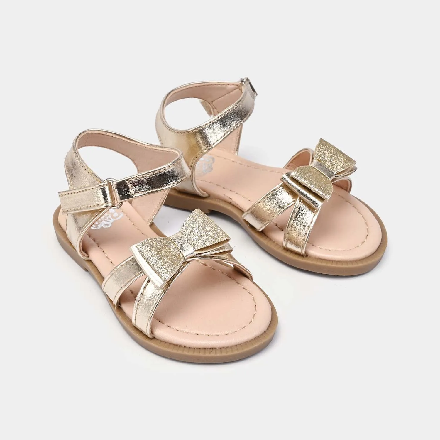 Girls Sandal 456-58-Golden