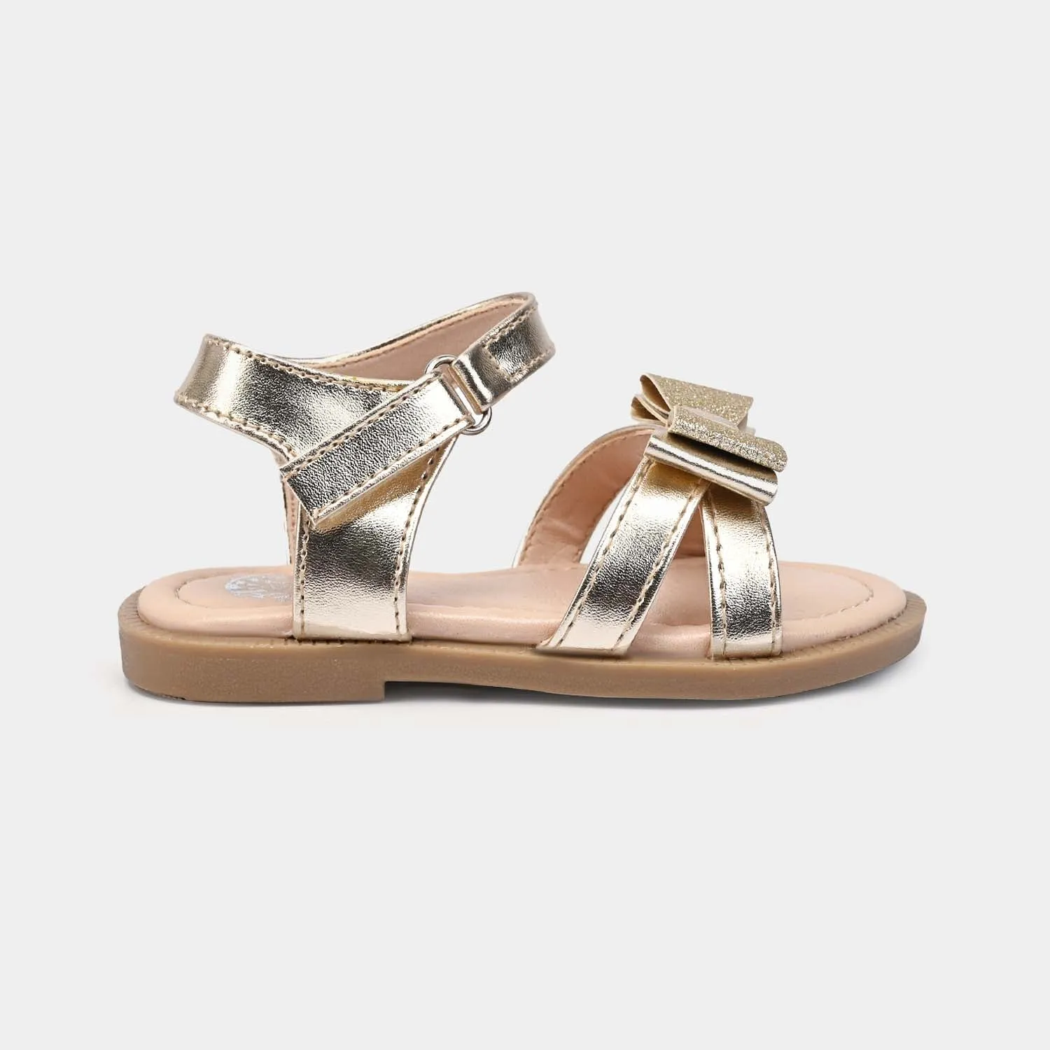 Girls Sandal 456-58-Golden