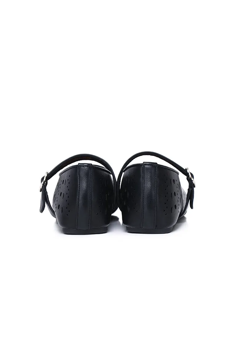 Harper Ballerina & Flats (Black)