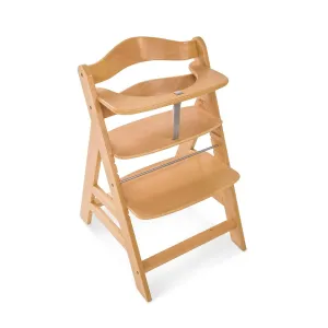 Hauck Alpha  Wooden Highchair - Natural