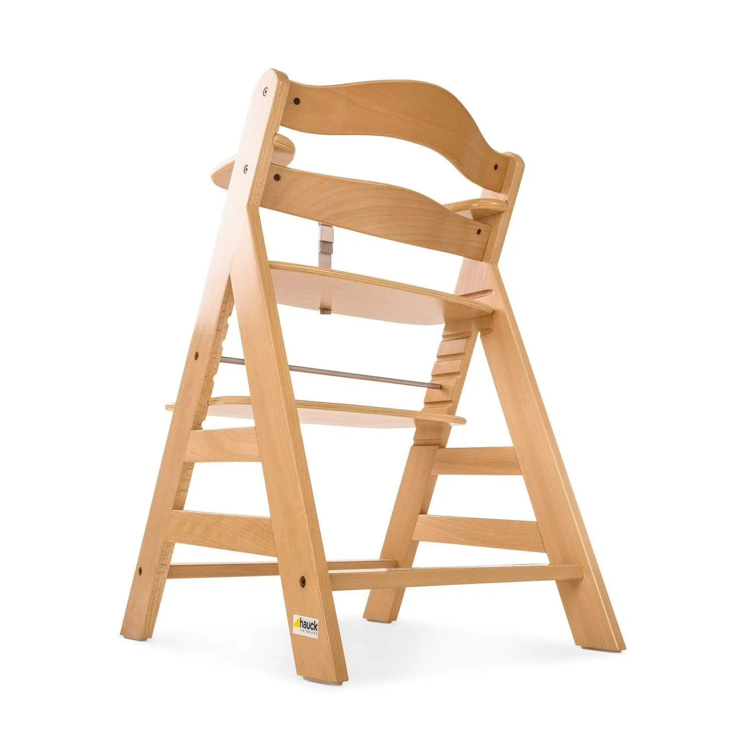 Hauck Alpha  Wooden Highchair - Natural