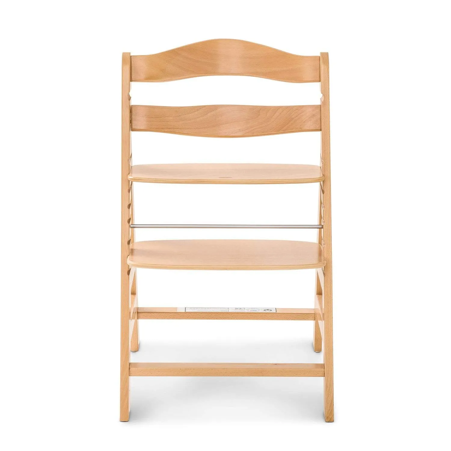 Hauck Alpha  Wooden Highchair - Natural