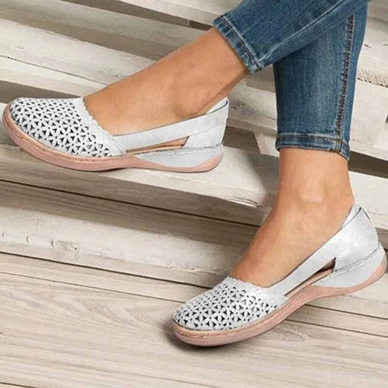 Hollow Toe Flats