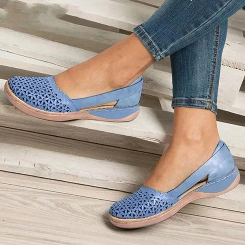 Hollow Toe Flats