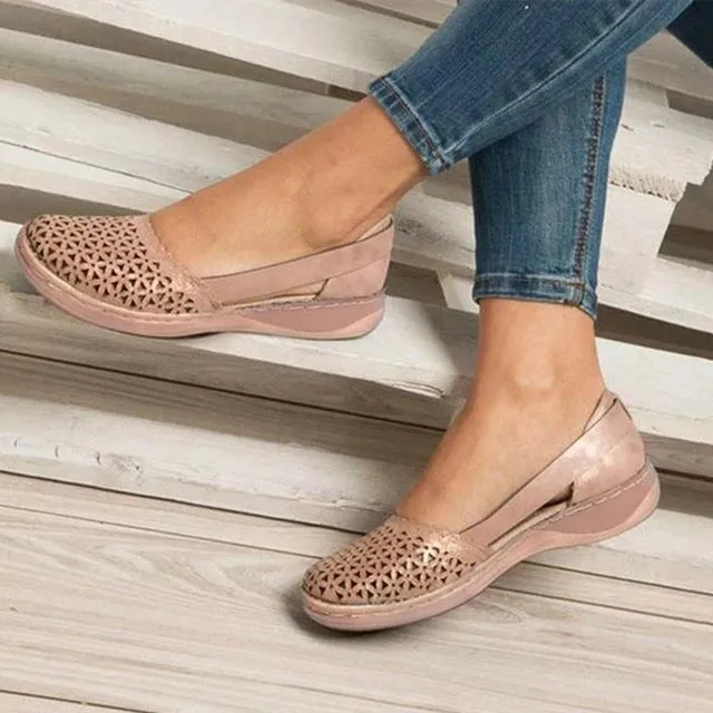 Hollow Toe Flats