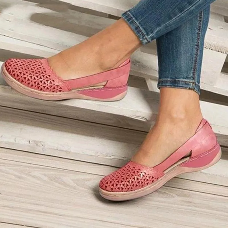 Hollow Toe Flats