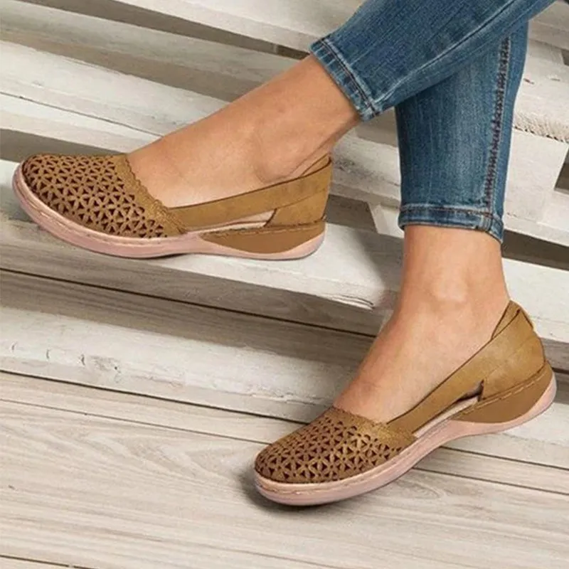 Hollow Toe Flats