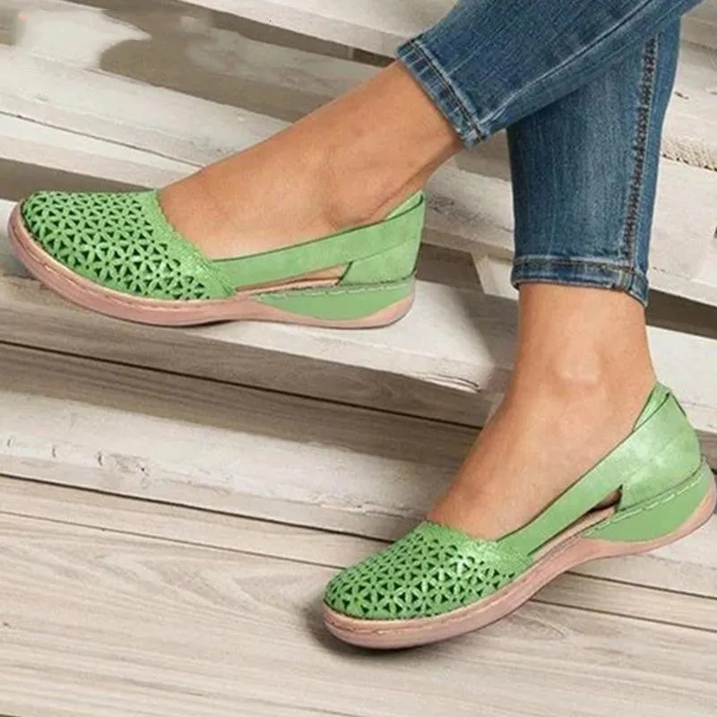 Hollow Toe Flats