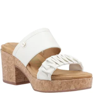 Hush Puppies Poppy Ruched Slide