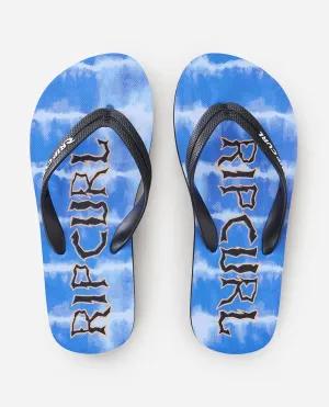 Island Bloom Open Toe Thongs - Boys