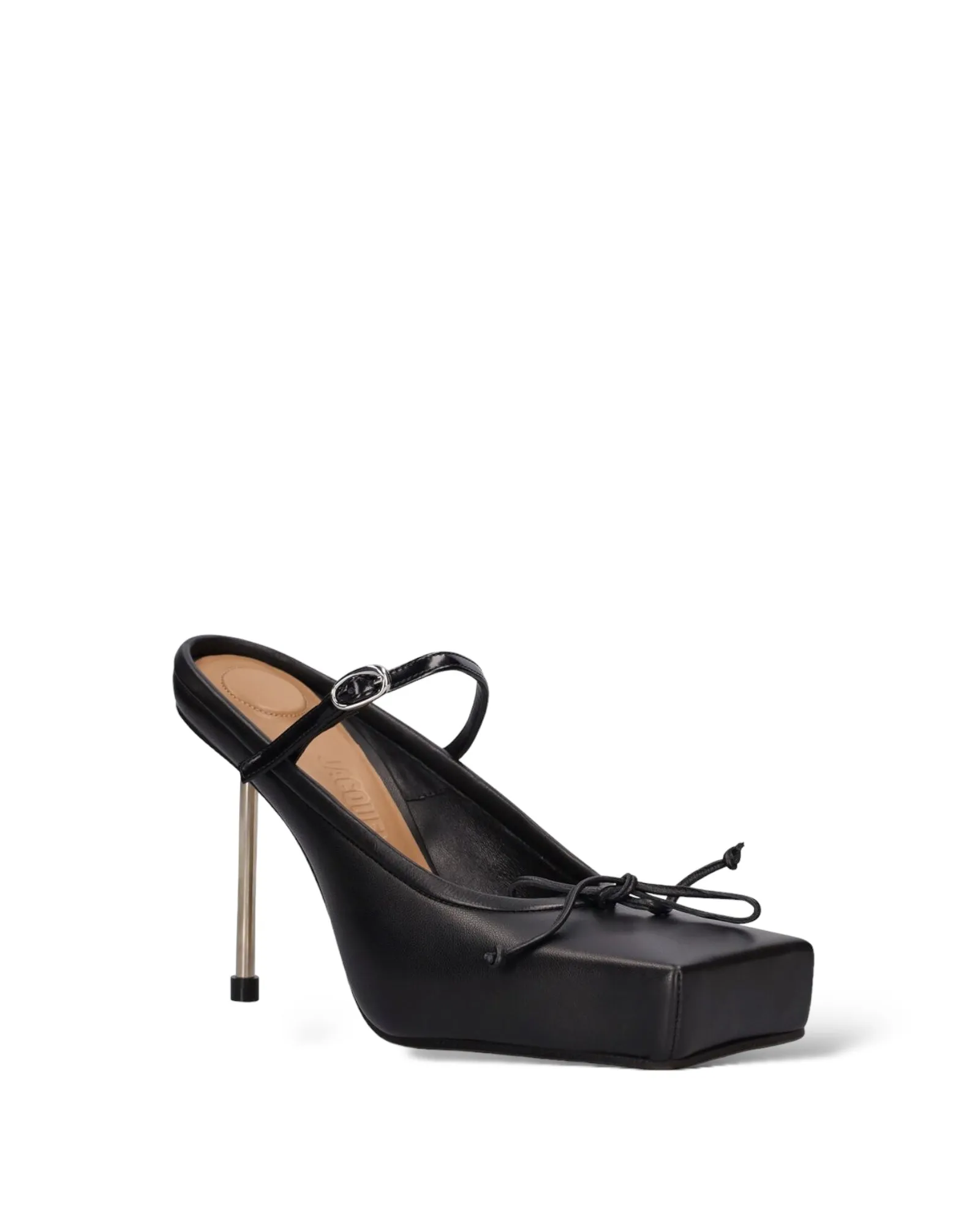 Jacquemus
95mm Leather high heel mules