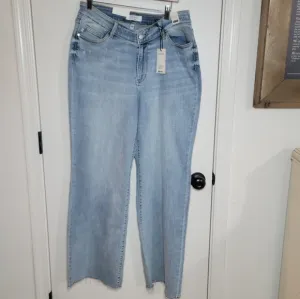 Judy Blue High Rise Straight Fit Jeans Size 14W NWT