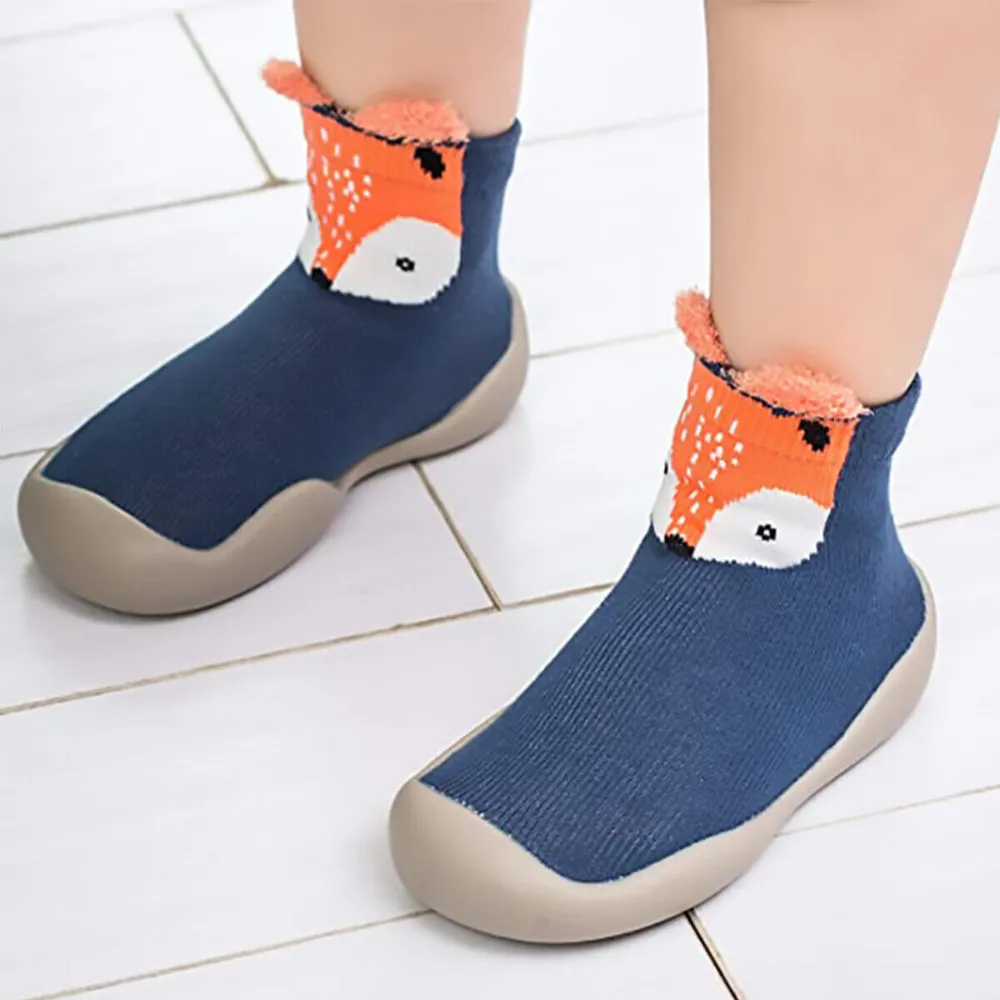 Kid's Anti-slip Soft Shoe Socks (2x Pair)