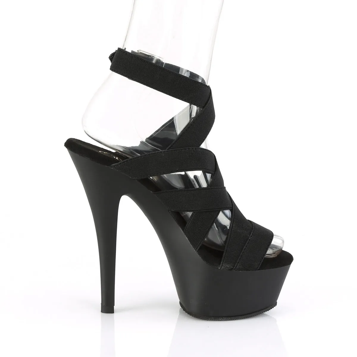 KISS-241  Black Elastic Band/Black Matte
