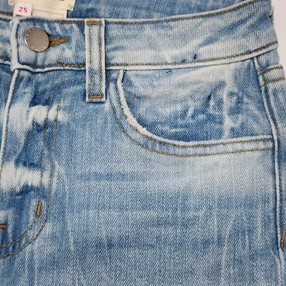 L'Agence - Size 25 El Matador in Belmont French Slim Skinny Crop Stretch Jeans