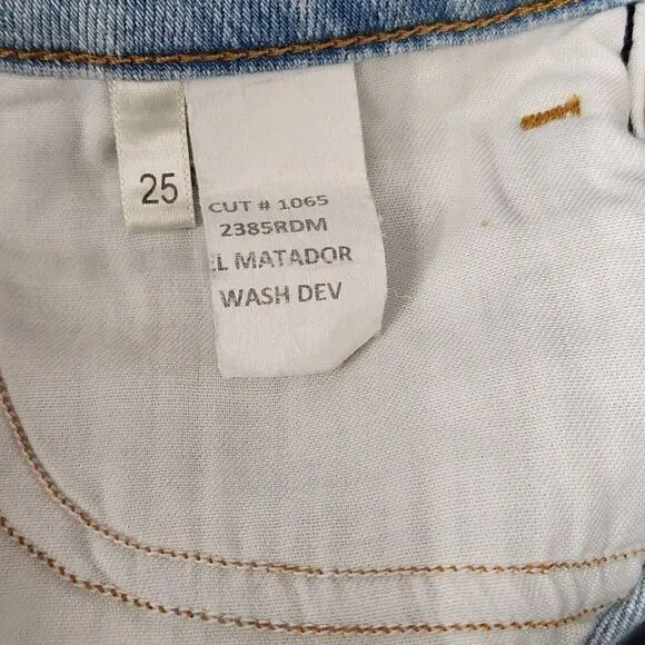 L'Agence - Size 25 El Matador in Belmont French Slim Skinny Crop Stretch Jeans