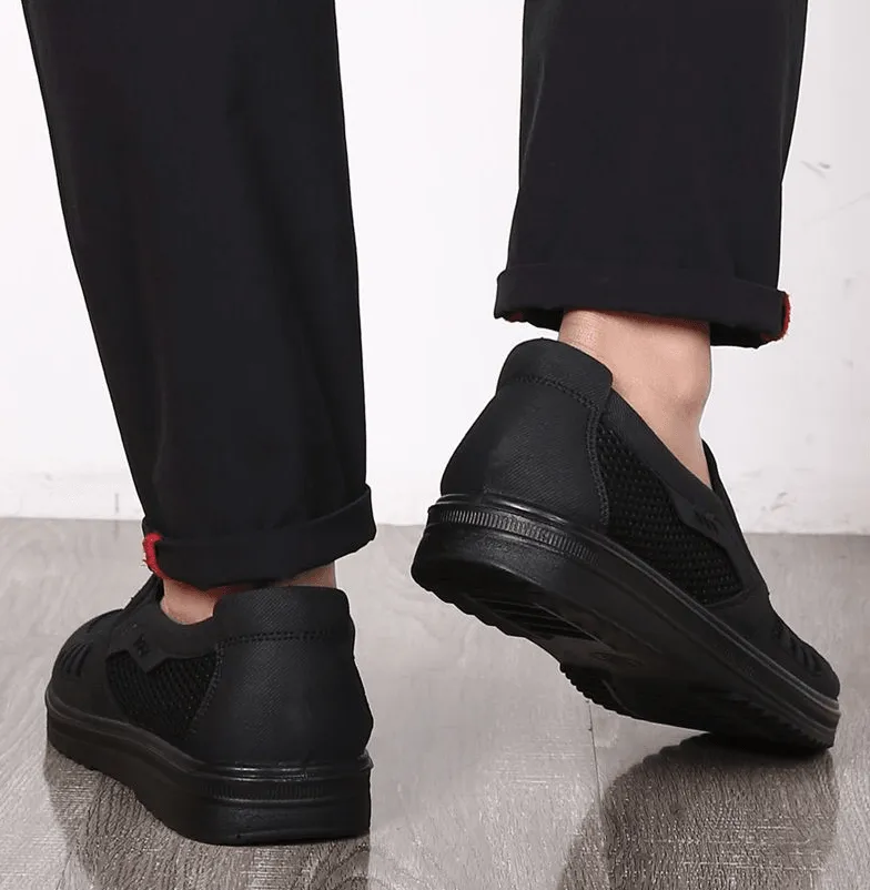 Lightweight casual soft sole senior dad shoes