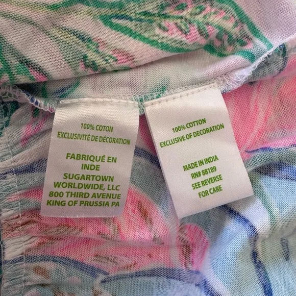 Lilly Pulitzer Camilla Swing Dress SZ S Resort White Toucan Do It Better
