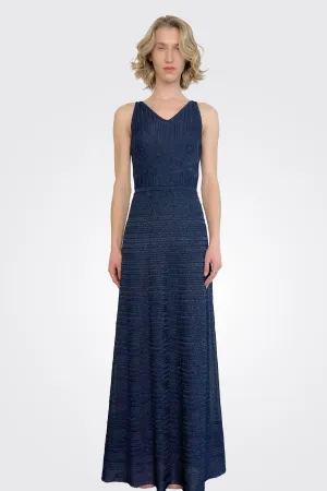 Long Dress - Navy