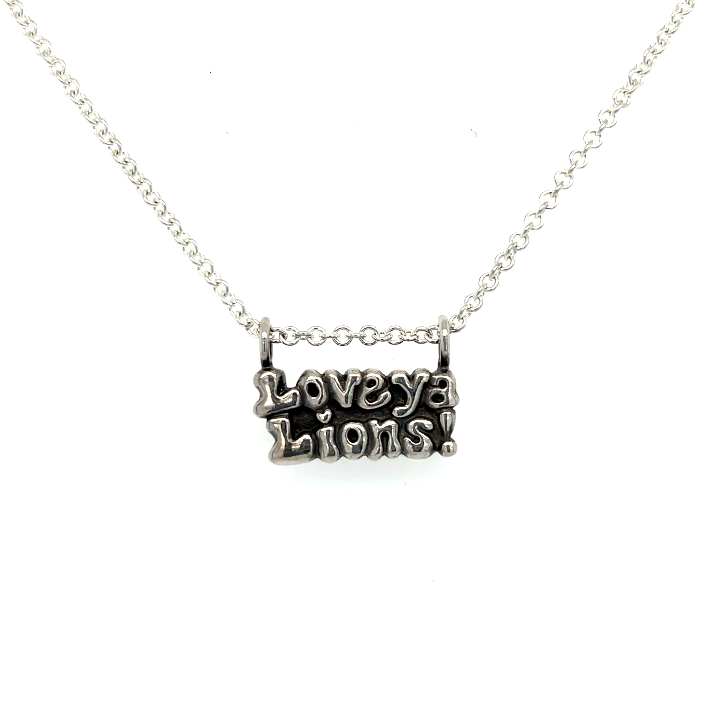 Love Ya Lions! Slide Necklace