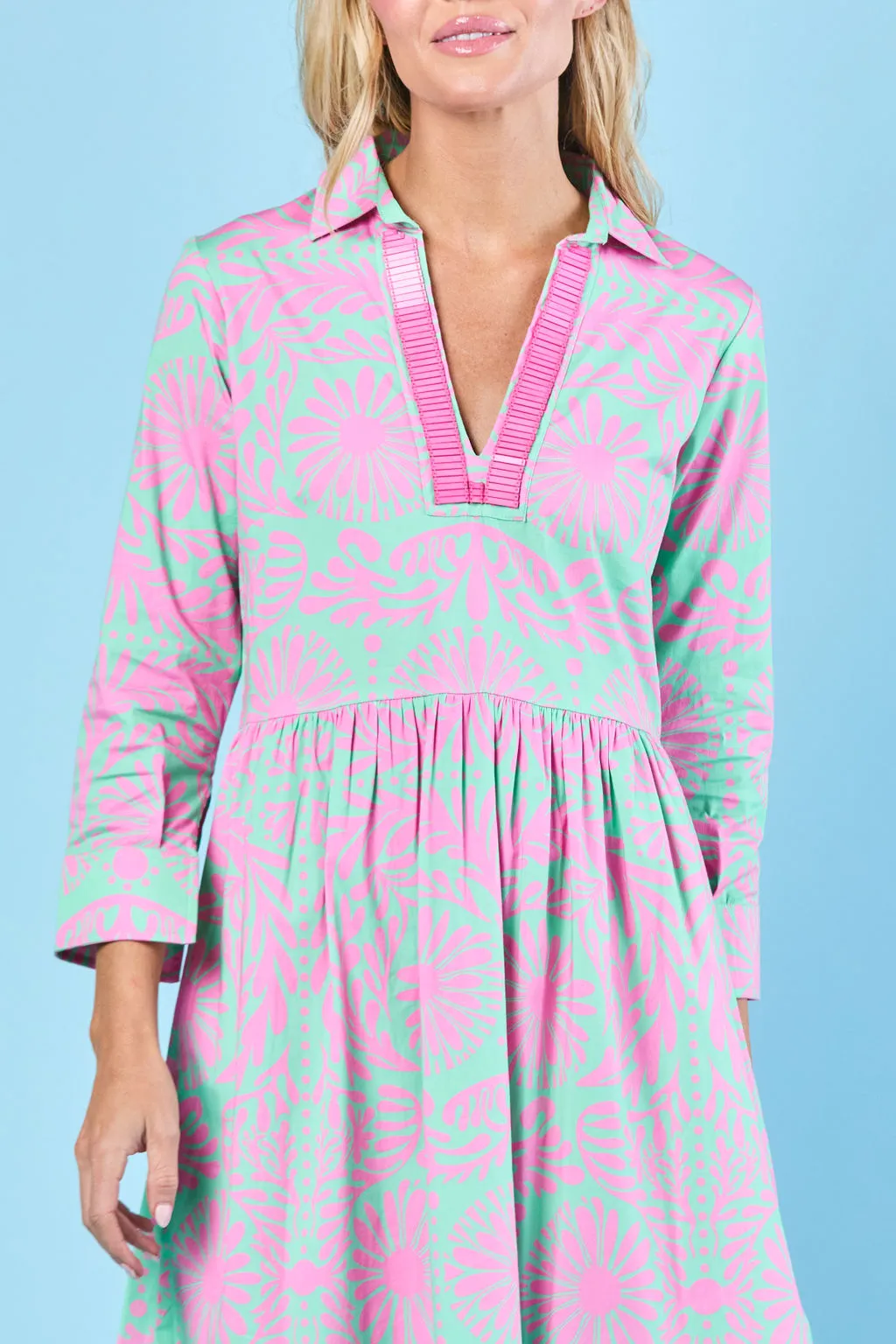 Lucy Dress in Julep Jardin