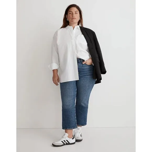 MADEWELL Plus Cali Demi-Boot Jeans in Glenside Wash {3A44}