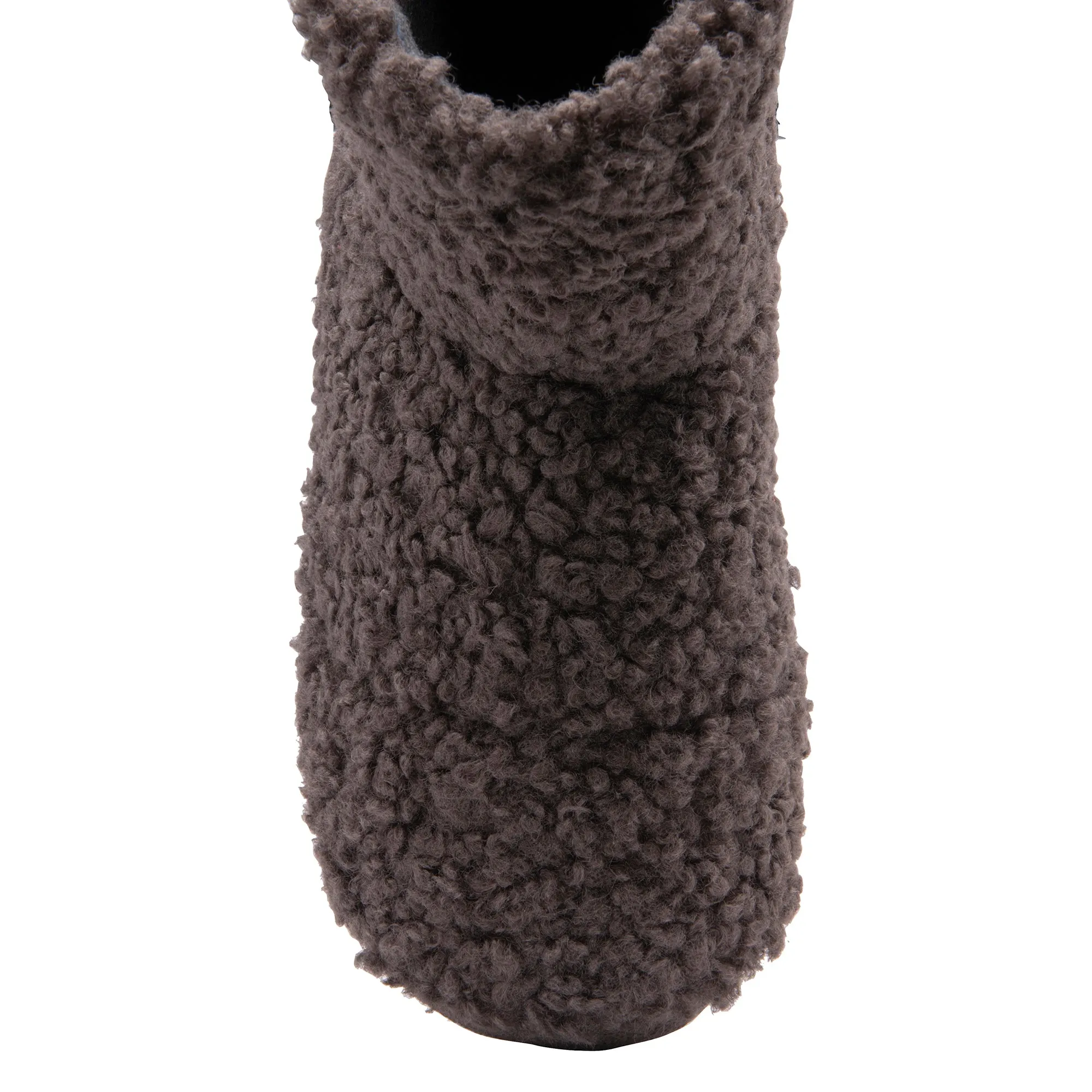 Mens Furry Sherpa Memory Foam Slipper Boots (6 Sizes)