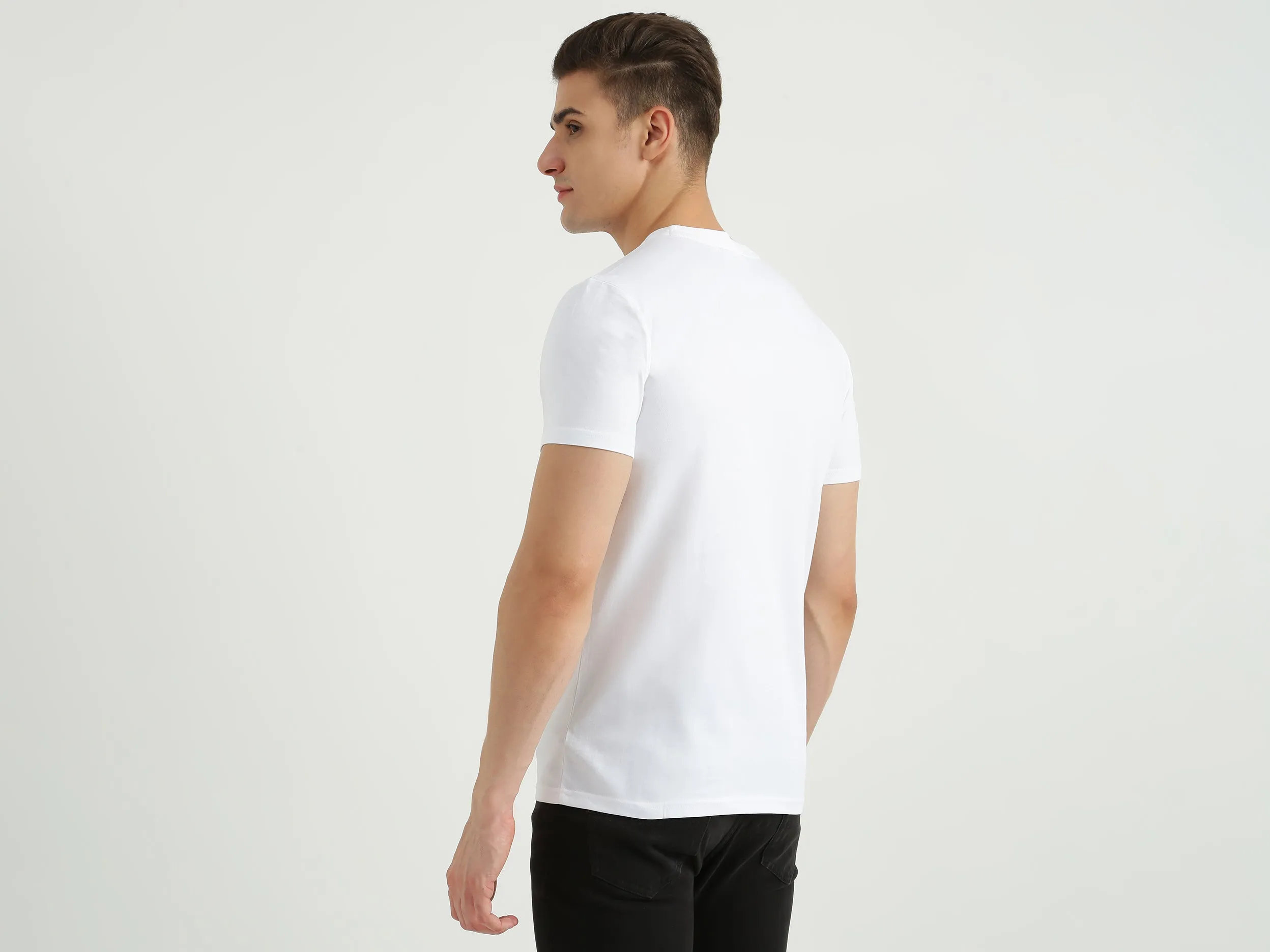 Mens Short Sleeve Printed T-Shirt