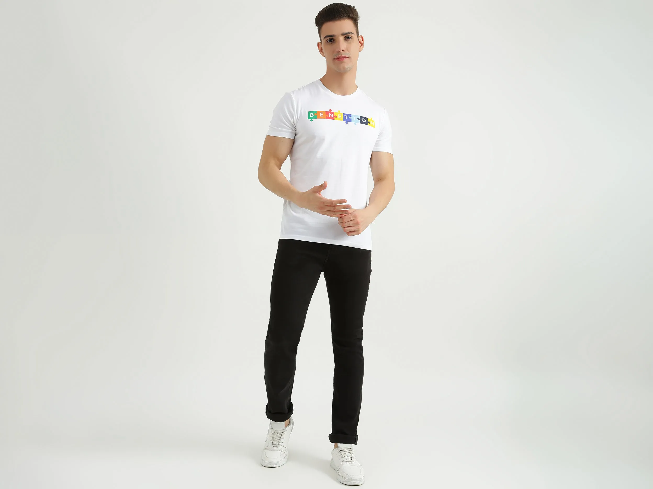 Mens Short Sleeve Printed T-Shirt